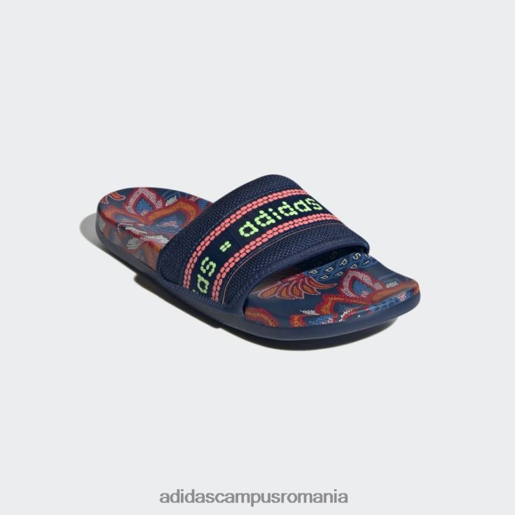 adidas campus romania papuci de confort adilette albastru misterios adidas femei albastru misterios/galben de mare rezoluție J266N216185
