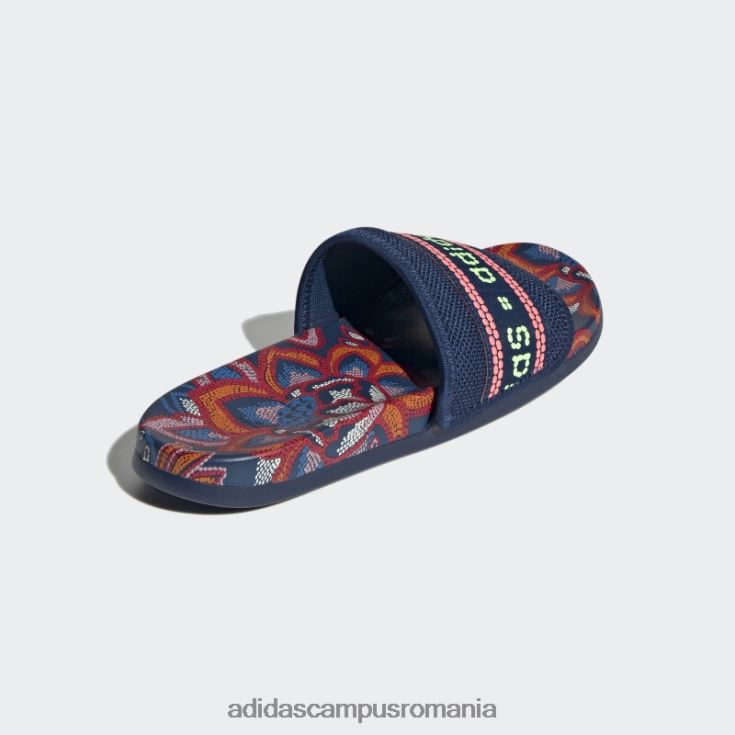 adidas campus romania papuci de confort adilette albastru misterios adidas femei albastru misterios/galben de mare rezoluție J266N216185