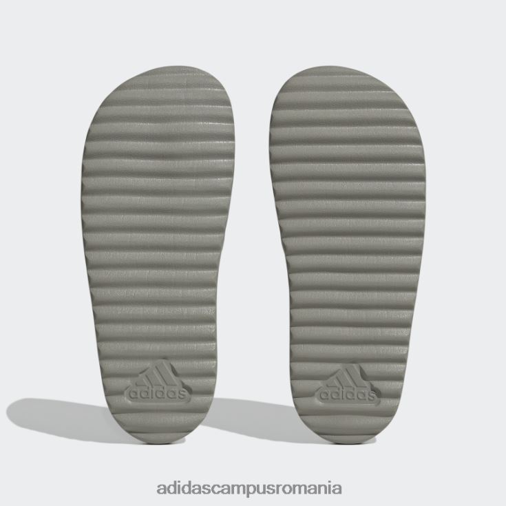 adidas campus romania platformă adilette tobogane argintiu pietriș femei pietriș/măslin argintiu J266N28383