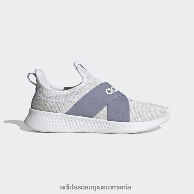 adidas campus romania puremotion adapt pantofi albi femei alb/violet argintiu/metalic J266N28558