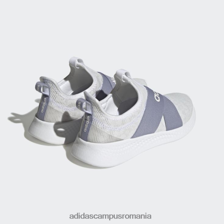 adidas campus romania puremotion adapt pantofi albi femei alb/violet argintiu/metalic J266N28558