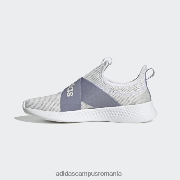 adidas campus romania puremotion adapt pantofi albi femei alb/violet argintiu/metalic J266N28558