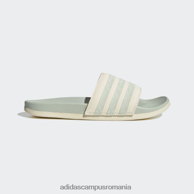 adidas campus romania sandale adilette comfort verde femei alb/verde J266N28455