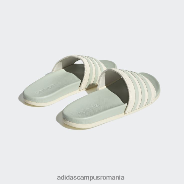 adidas campus romania sandale adilette comfort verde femei alb/verde J266N28455