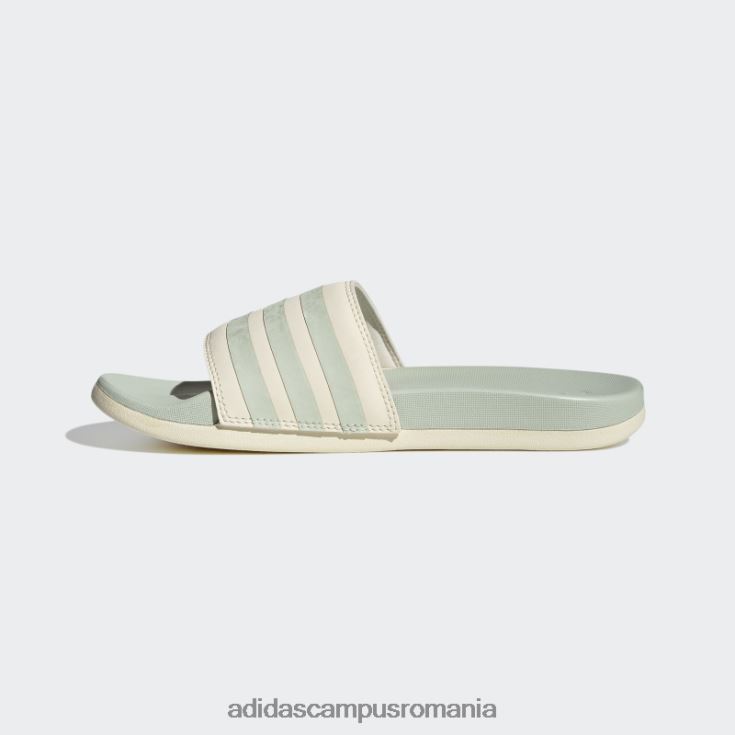 adidas campus romania sandale adilette comfort verde femei alb/verde J266N28455