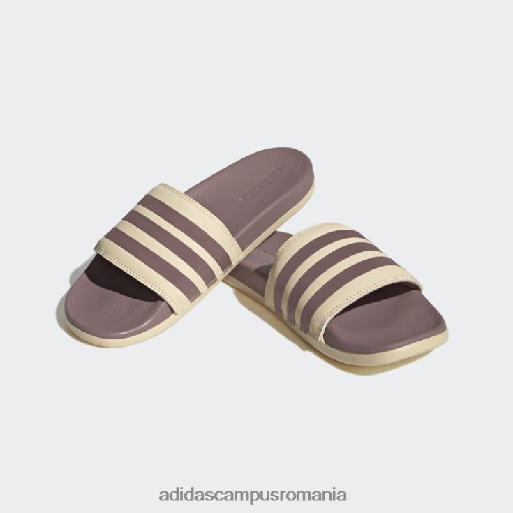 adidas campus romania sandale adilette confort nisip adidas femei nisip/violet J266N28502