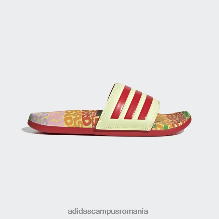 adidas campus romania sandale adilette confort perle citrin adidas femei citrin perlat/roșu luxuriant J266N28538