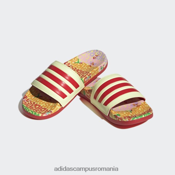 adidas campus romania sandale adilette confort perle citrin adidas femei citrin perlat/roșu luxuriant J266N28538