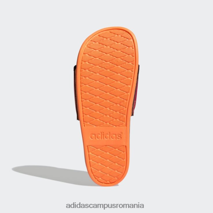 adidas campus romania sandale confort adilette portocalii femei portocala/bocadă J266N28669
