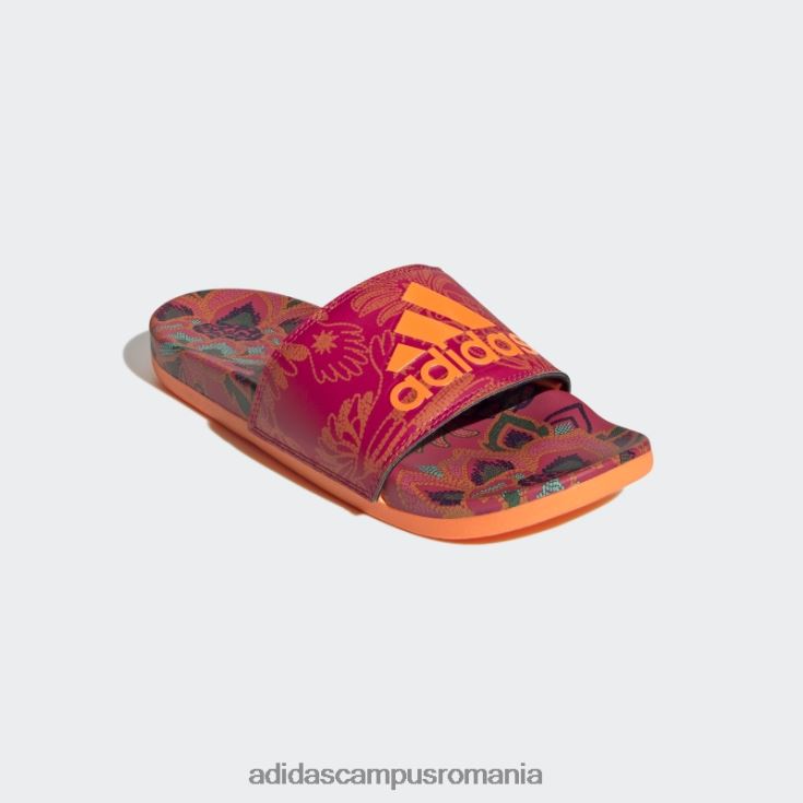 adidas campus romania sandale confort adilette portocalii femei portocala/bocadă J266N28669
