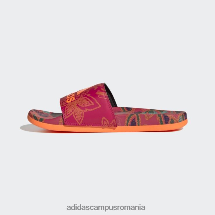 adidas campus romania sandale confort adilette portocalii femei portocala/bocadă J266N28669