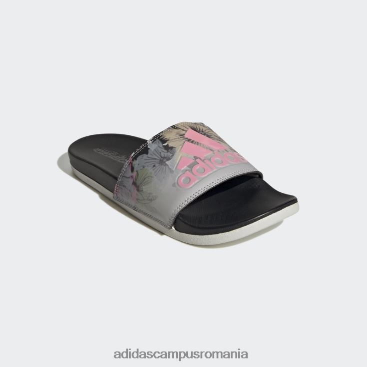 adidas campus romania sandale de confort adilette gri adidas femei gri/roz/negru J266N216197