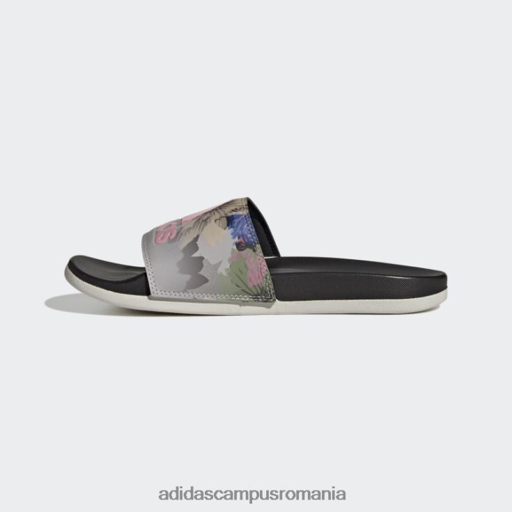 adidas campus romania sandale de confort adilette gri adidas femei gri/roz/negru J266N216197