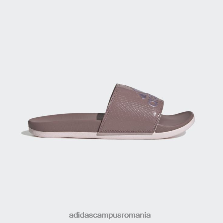 adidas campus romania sandale de confort adilette violet adidas femei violet/mat violet met/roz J266N216365