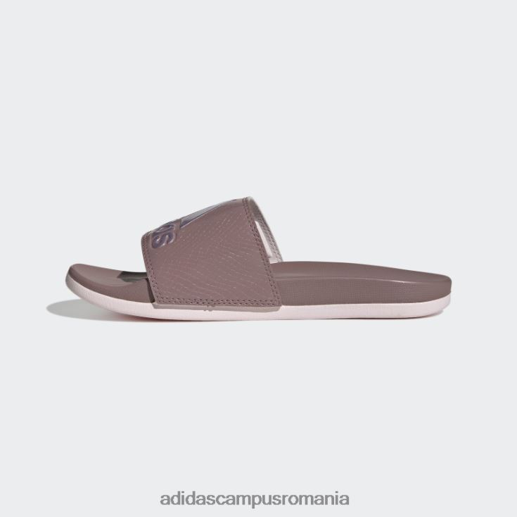 adidas campus romania sandale de confort adilette violet adidas femei violet/mat violet met/roz J266N216365