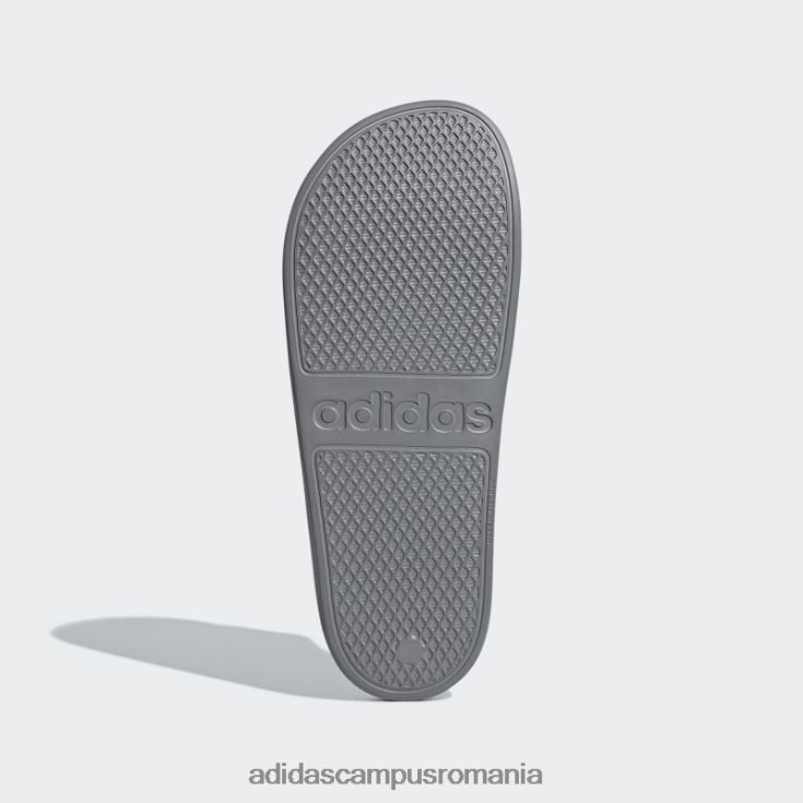 adidas campus romania tobogane adilette aqua gri femei gri/alb J266N216166