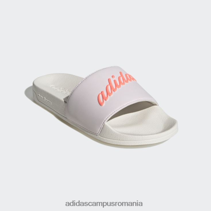 adidas campus romania tobogane de dus adilette roz femei roz/roșu acid/alb J266N22053