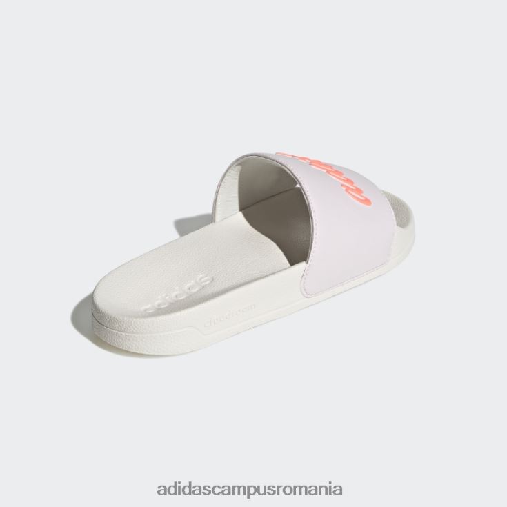 adidas campus romania tobogane de dus adilette roz femei roz/roșu acid/alb J266N22053