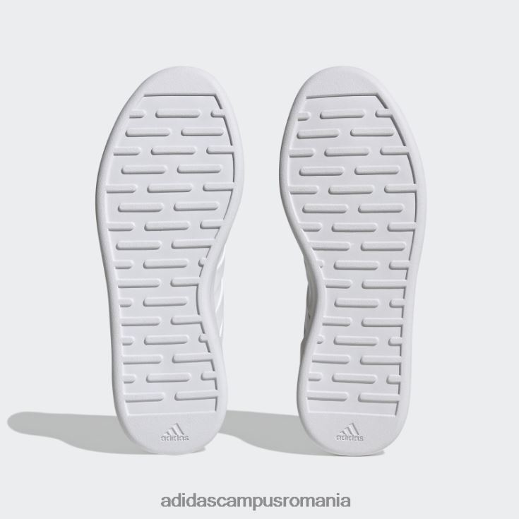 adidas campus romania white court revival cloudfoam modern lifestyle court comfort pantofi femei alb J266N215916