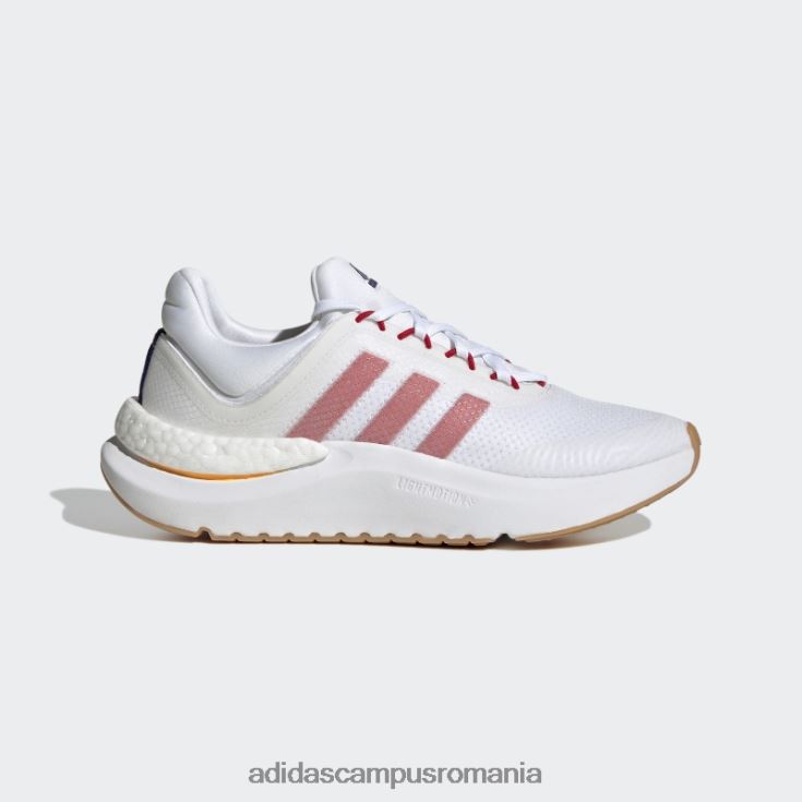 adidas campus romania znsara pantofi albi femei alb/stacojiu/albastru victorie J266N216147