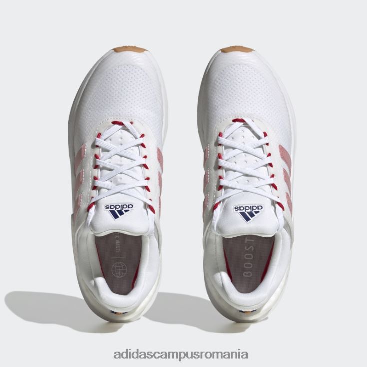 adidas campus romania znsara pantofi albi femei alb/stacojiu/albastru victorie J266N216147
