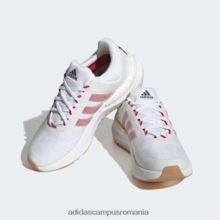 adidas campus romania znsara pantofi albi femei alb/stacojiu/albastru victorie J266N216147