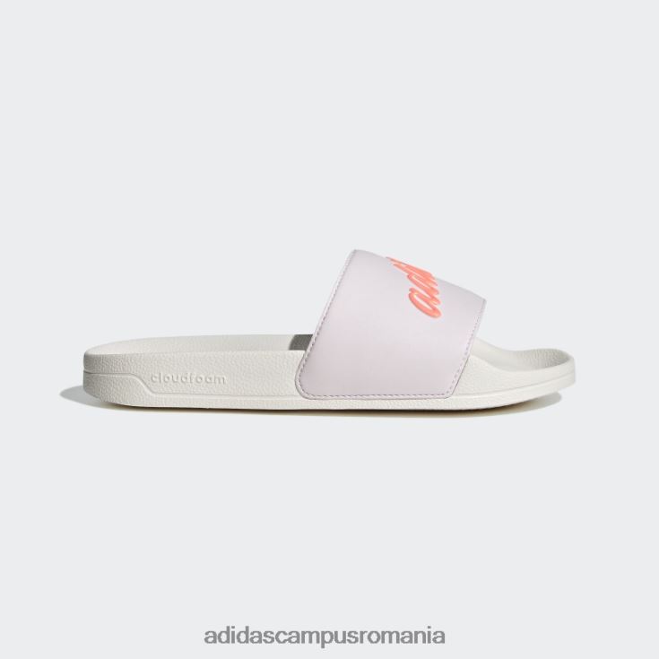 adidas campus romania tobogane de duș adilette roșu acid femei roz/roșu acid/alb J266N28637