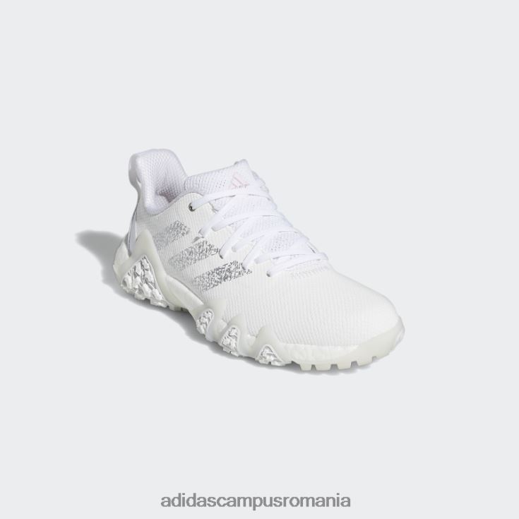 adidas campus romania Codechaos roz 22 pantofi fără vârfuri femei alb/argintiu/roz J266N28377