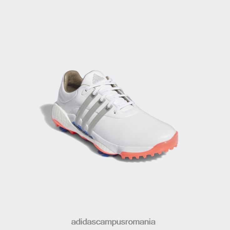 adidas campus romania pantofi de golf albi dama tour360 22 adidas femei alb/argintiu/turbo J266N28793