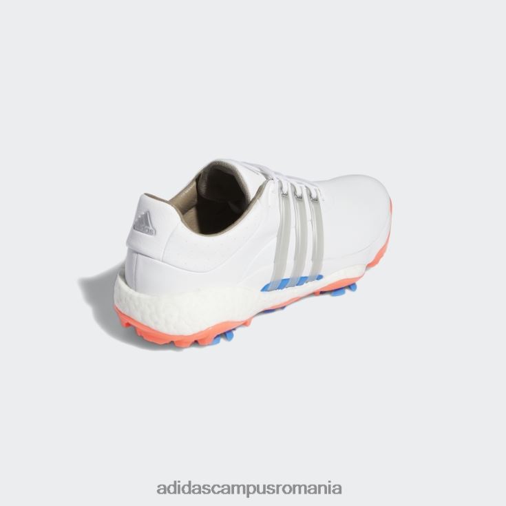 adidas campus romania pantofi de golf albi dama tour360 22 adidas femei alb/argintiu/turbo J266N28793