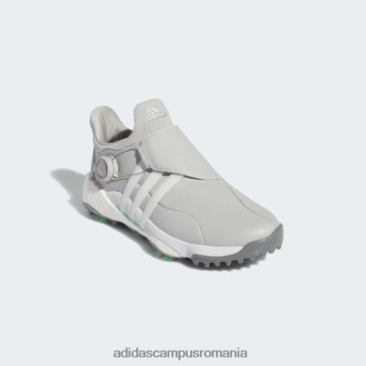 adidas campus romania pantofi de golf damă tour360 22 din poliester reciclat boa gri adidas femei gri/alb/mentă J266N22154