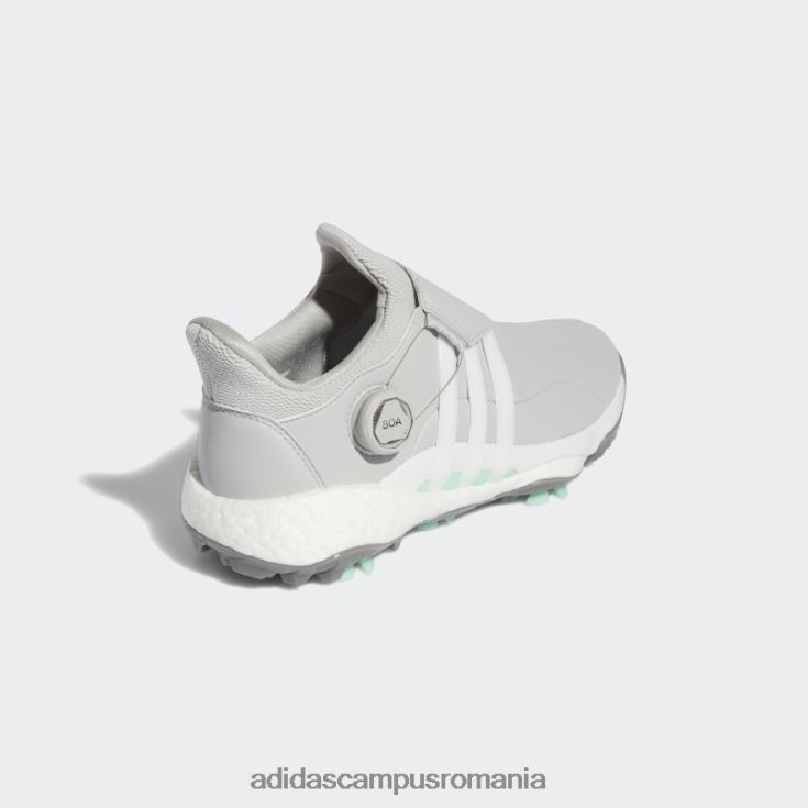 adidas campus romania pantofi de golf damă tour360 22 din poliester reciclat boa gri adidas femei gri/alb/mentă J266N22154