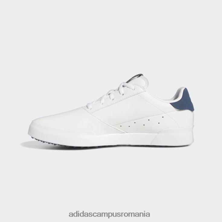 adidas campus romania pantofi de golf de damă adicross retro fără vârfuri albi femei alb/marinier J266N215961