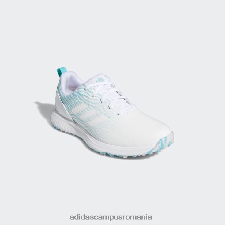 adidas campus romania pantofi de golf de damă s2g fără vârfuri albi femei papură albă/mentă J266N216202