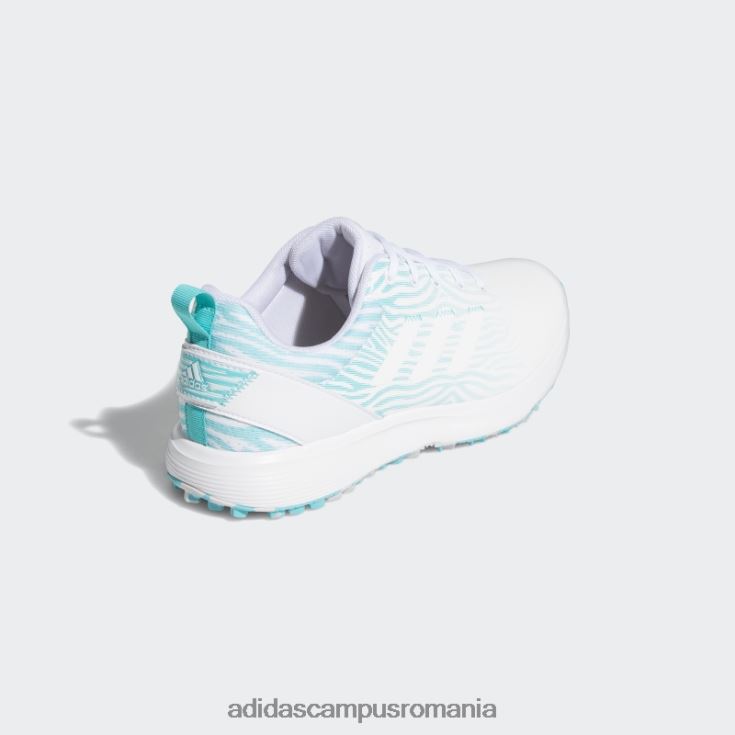 adidas campus romania pantofi de golf de damă s2g fără vârfuri albi femei papură albă/mentă J266N216202
