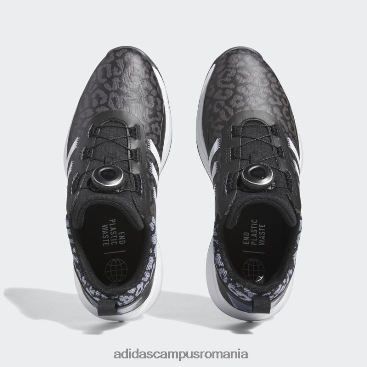 adidas campus romania pantofi de golf negri s2g boa adidas femei negru/alb/violet argintiu J266N28541