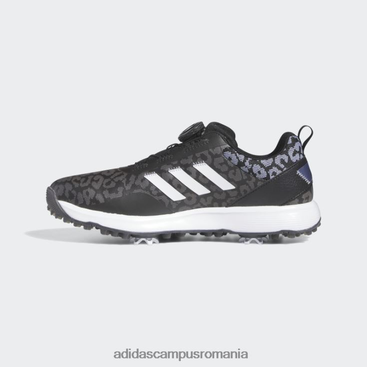 adidas campus romania pantofi de golf negri s2g boa adidas femei negru/alb/violet argintiu J266N28541