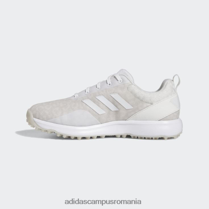adidas campus romania pantofi de golf s2g sl dash gri femei alb/gri liniuță J266N28554
