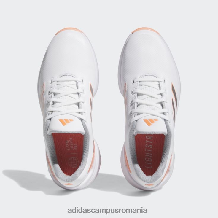 adidas campus romania pantofi de golf zg23 lightstrike alb adidas femei alb/argintiu/coral J266N216110