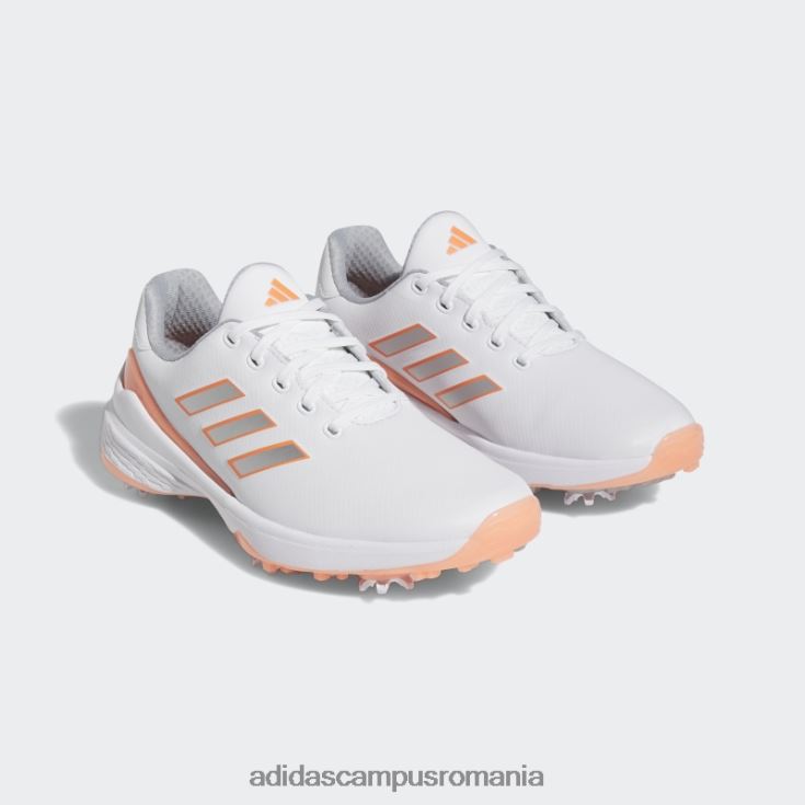 adidas campus romania pantofi de golf zg23 lightstrike alb adidas femei alb/argintiu/coral J266N216110