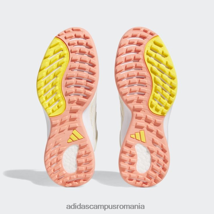 adidas campus romania pantofi de golf zoysia albi femei alb/zero metalic/nisip J266N28464
