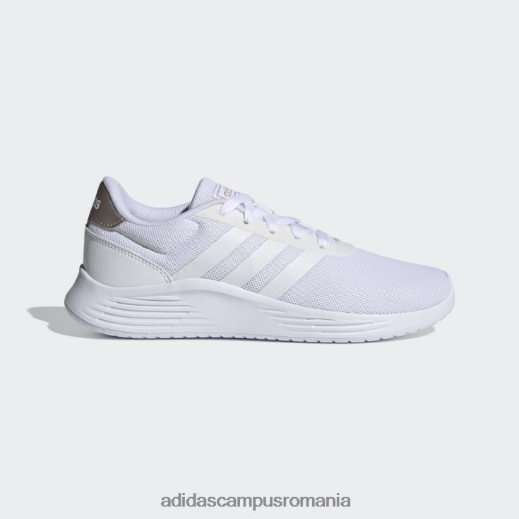 adidas campus romania pantofi gri lite racer 2.0 femei gri/alb/sampanie met J266N22135
