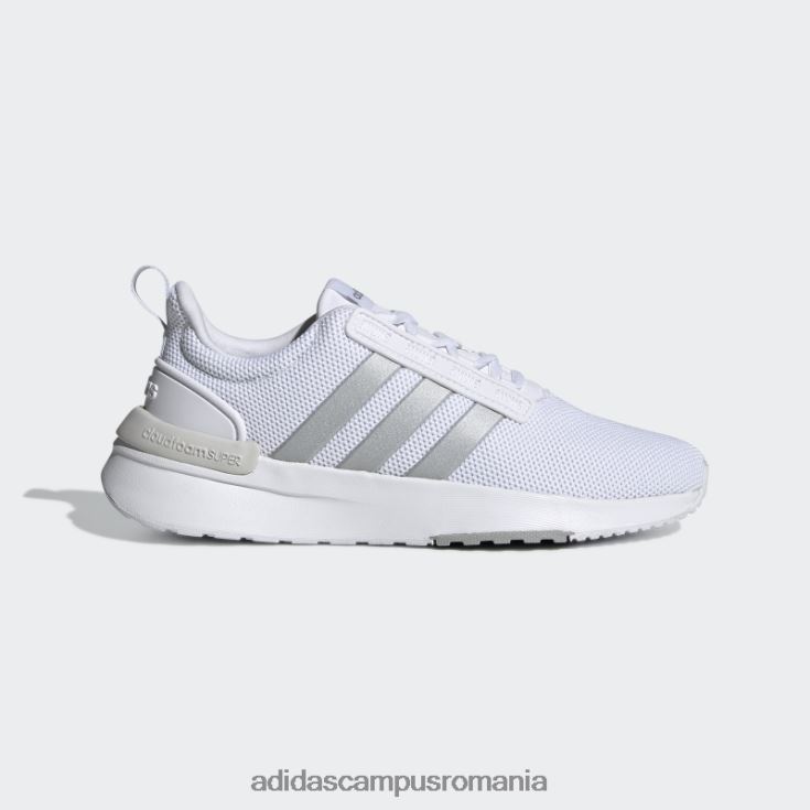 adidas campus romania pantofi silver racer tr21 femei alb/argintiu/gri J266N23099
