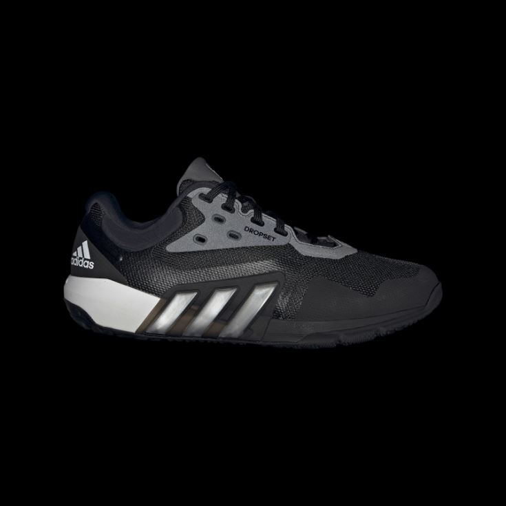adidas campus romania pantofi antrenori albi dropset femei negru/argintiu/alb J266N28345