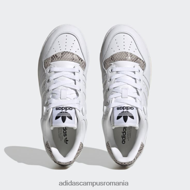 adidas campus romania Black rivalry low 86 pantofi femei alb negru J266N216076