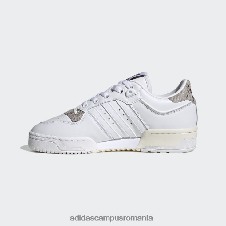 adidas campus romania Black rivalry low 86 pantofi femei alb negru J266N216076