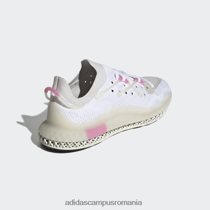 adidas campus romania Pantofi 4d fusio albi femei alb negru J266N216310