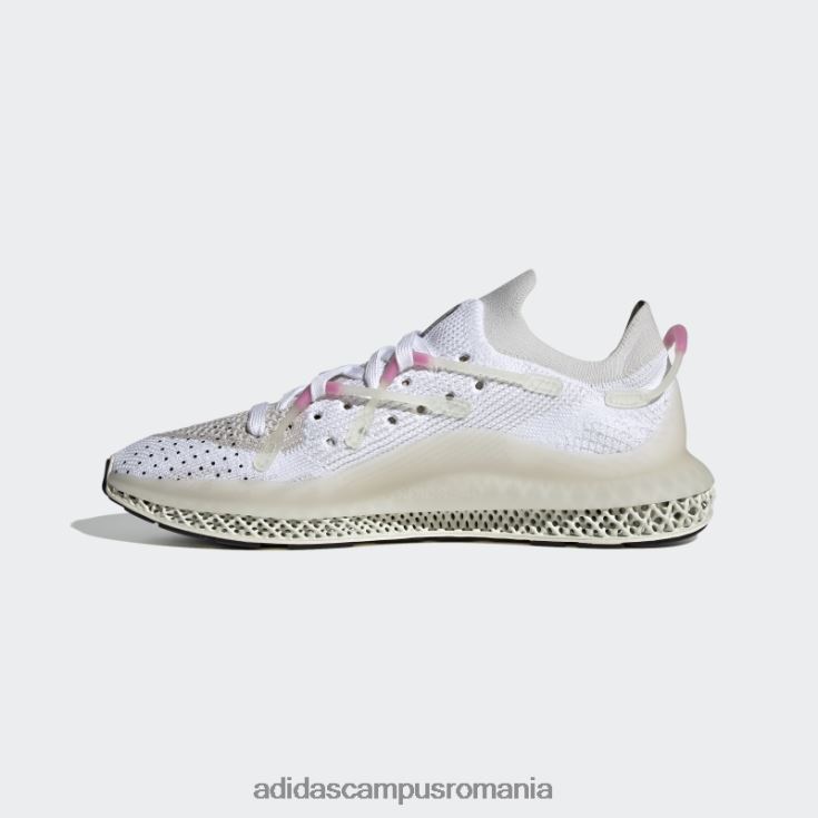 adidas campus romania Pantofi 4d fusio albi femei alb negru J266N216310