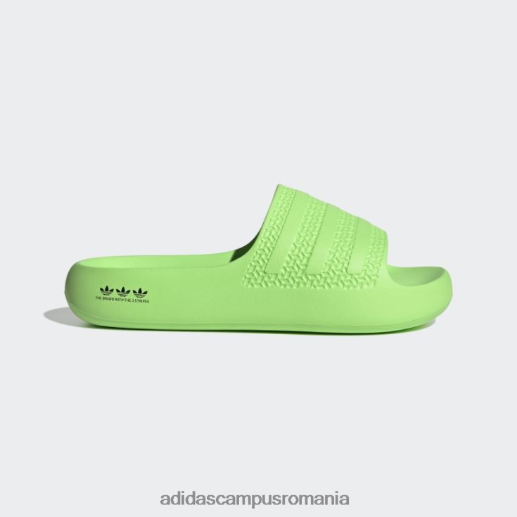 adidas campus romania adilette ayoon slides green femei verde/negru J266N28474
