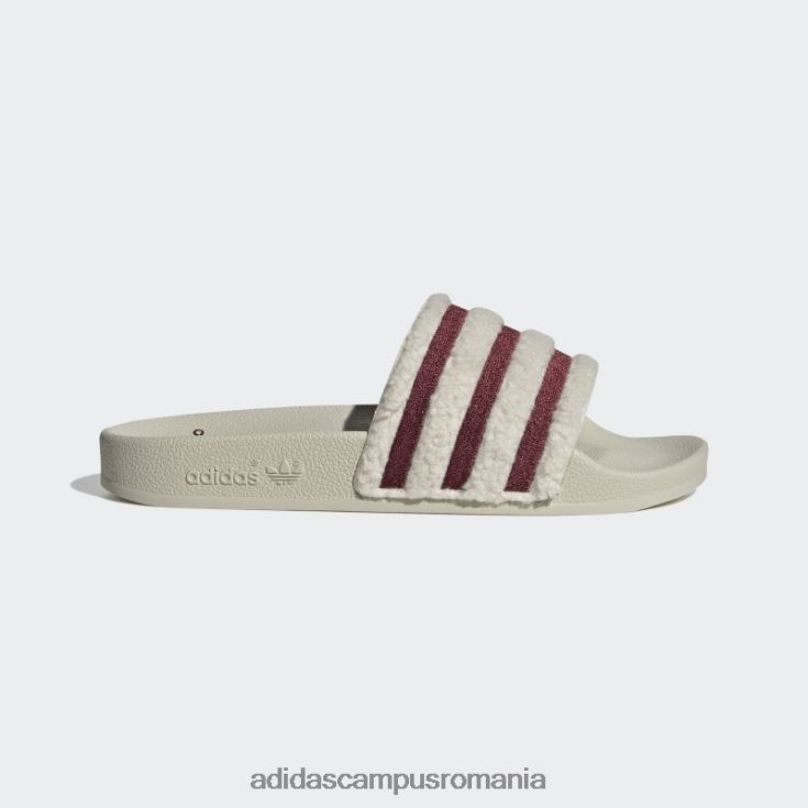 adidas campus romania adilette slides aluminiu femei aluminiu/rosu J266N215985